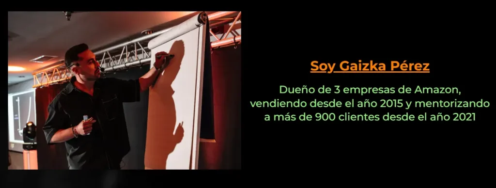 Gaizka Pérez experto en Amazon