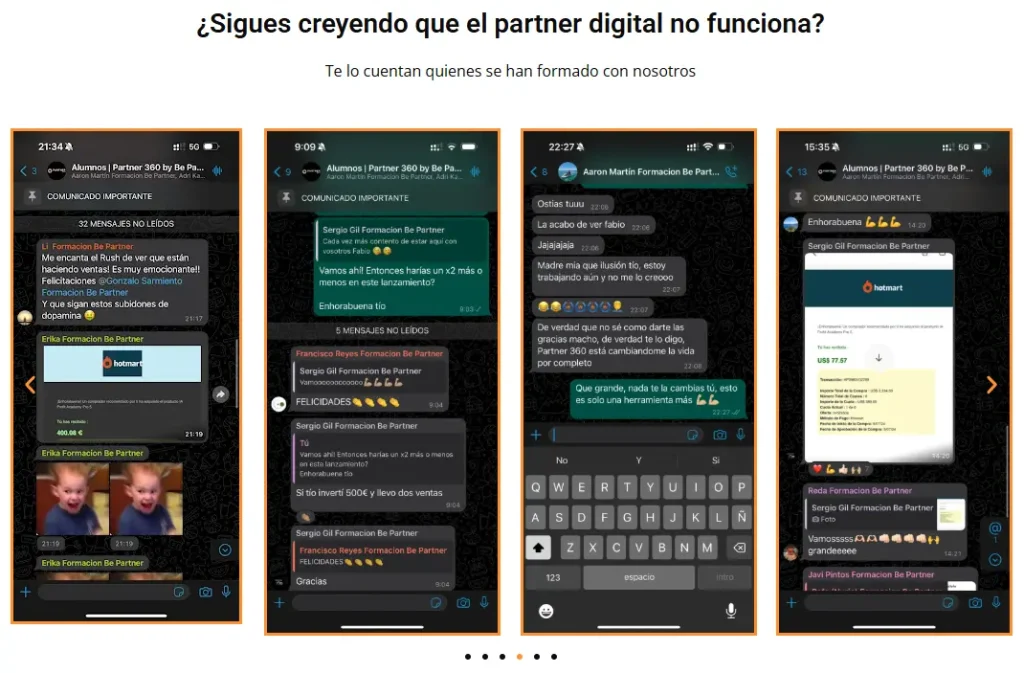 testimonios partner 360