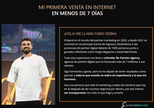Mi primera venta en 7 días