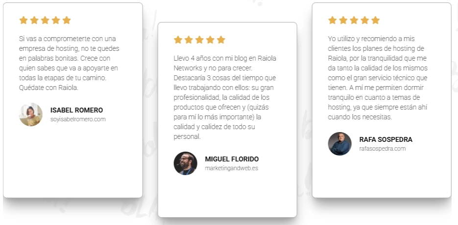 Opiniones de raiola networks