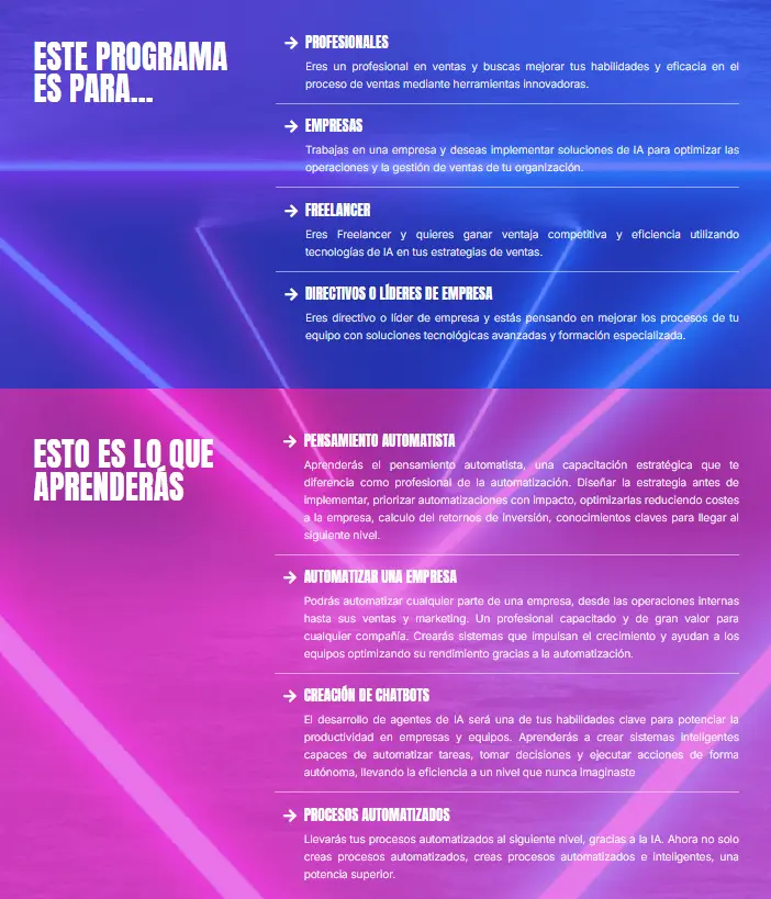 automatización de procesos de built academy