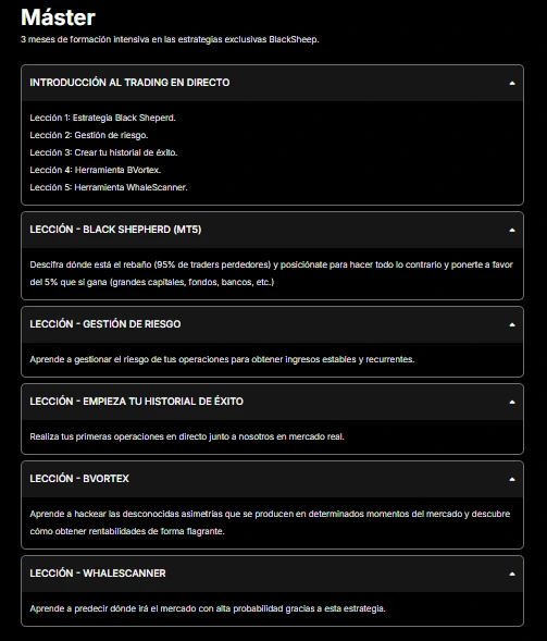 modulo curso de trading