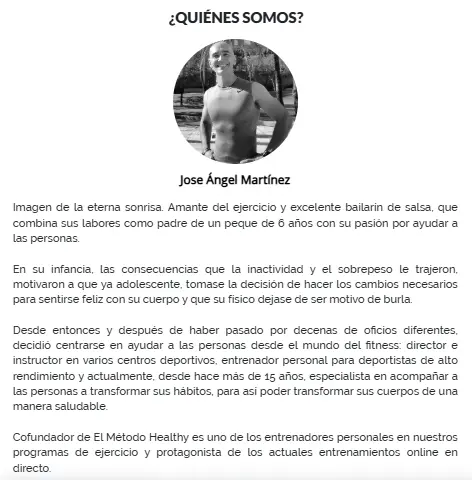 JOSE ANGEL MARTINEZ CREADOR DEL METODO HEALTY 90 DIAS